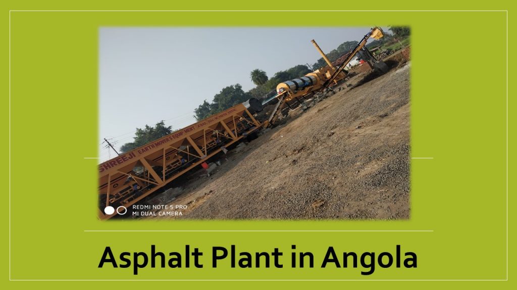 Asphalt Drum Mix Plant in Angola