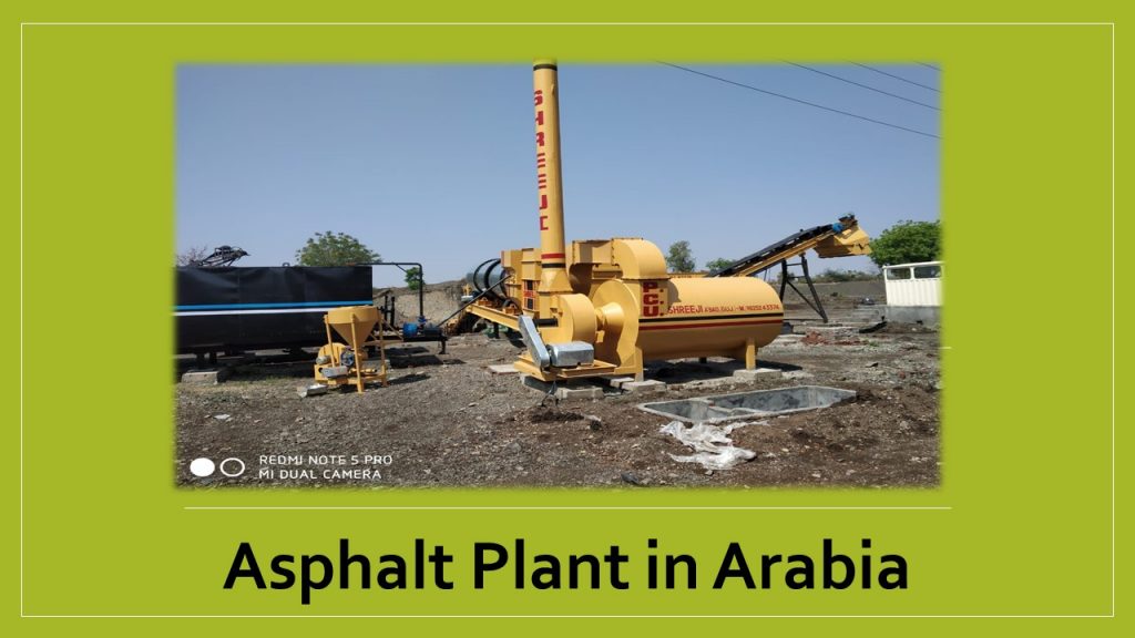 Asphalt Drum Mix Plant in Arabia