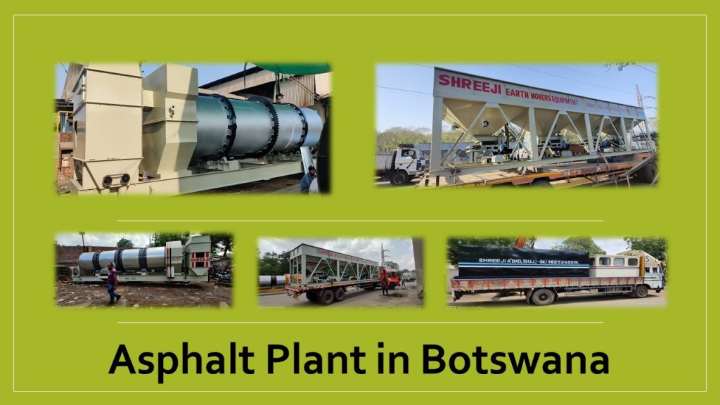 asphalt drum mix plant in botswana