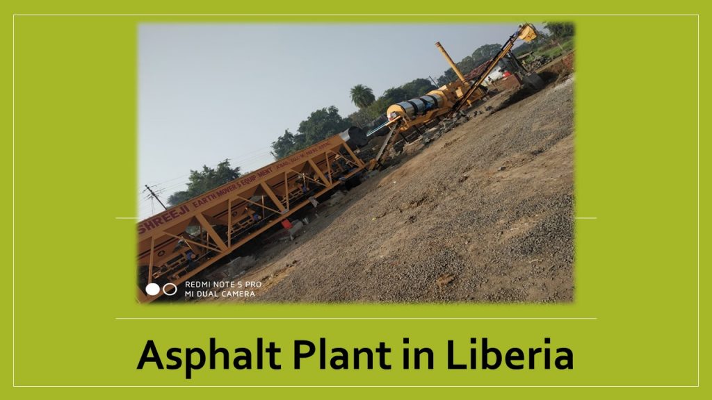 asphalt drum mix plant in liberia