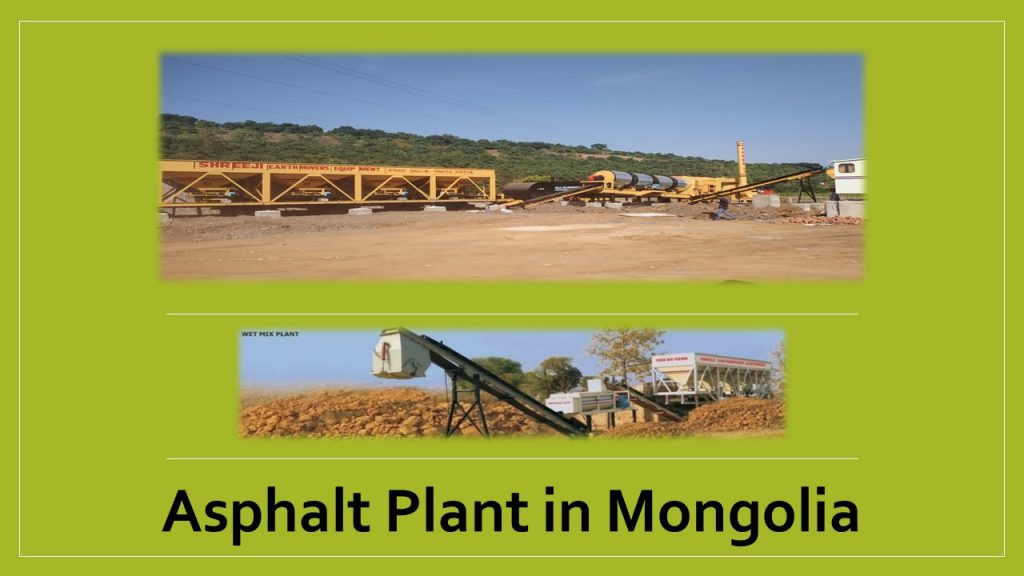 asphalt drum mix plant in mongolia