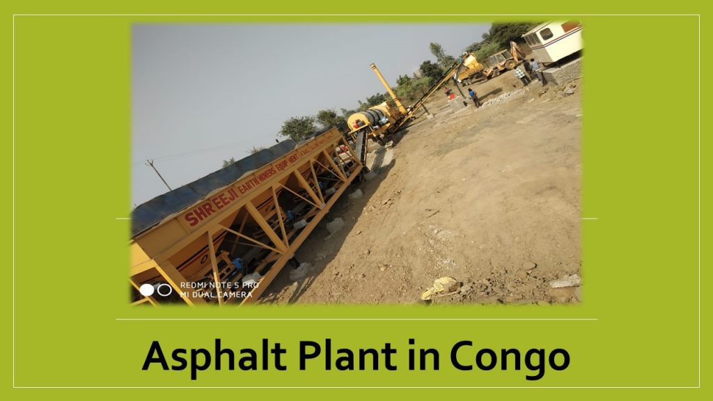 asphalt drum mix plant in congo
