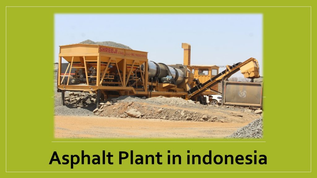 asphalt Drum Mix plant in indonesia