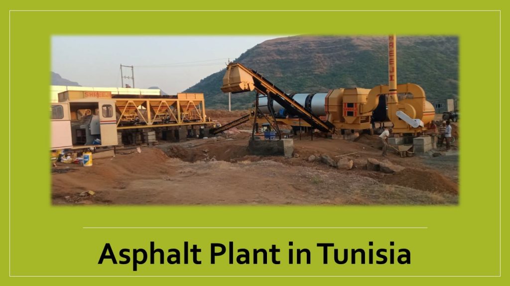 asphalt drum mIx Plant in tunisia